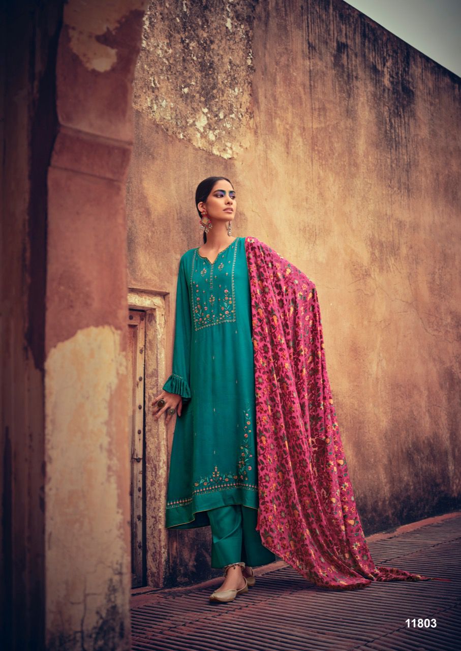 Deepsy Surahi Winter Fancy Festive Wear Designer Pashmina Latest Collection